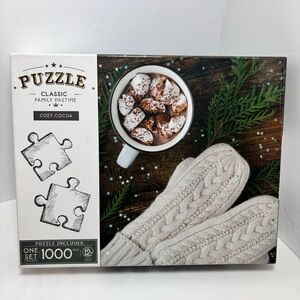 1000-Piece Winter Theme Puzzle Christmas Puzzle